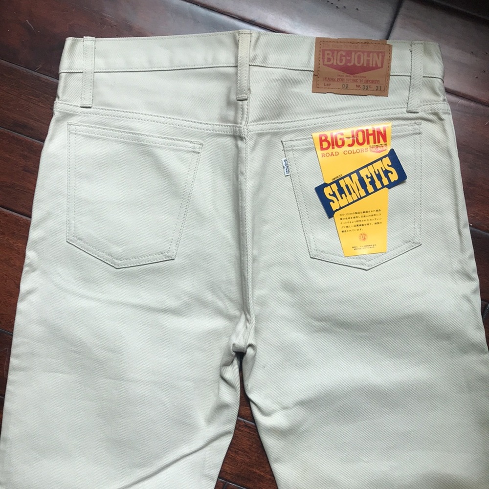 "Big John" Slim Fits Japanese pioneer jeans